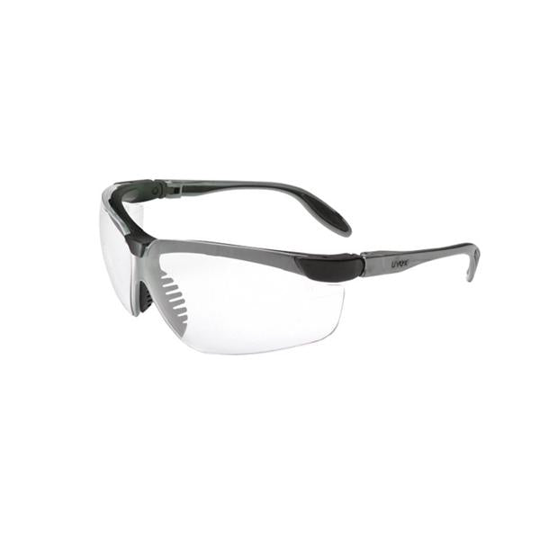Glasses Safety Uvex Genesis Dual Lens Clear Lens / Black Frame Ea